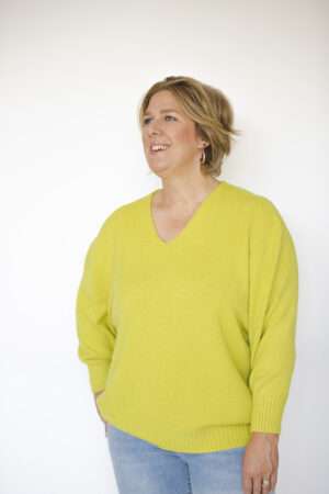 Trui Viscose Lola Golden moss