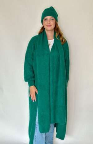 Muts Wol Emilia Aventurine Sjaal Wol Savana Aventurine