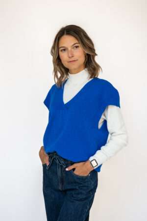 Trui viscose Jolie Bright blue
