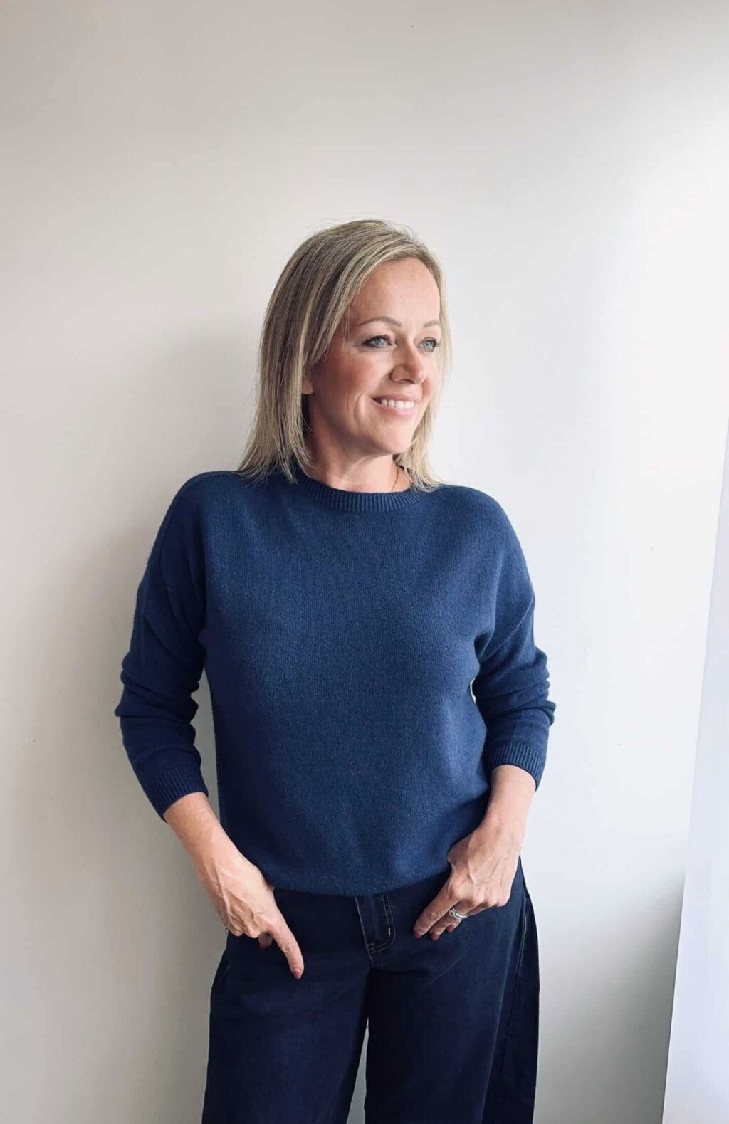 Trui Viscose Bora Baltic Blue